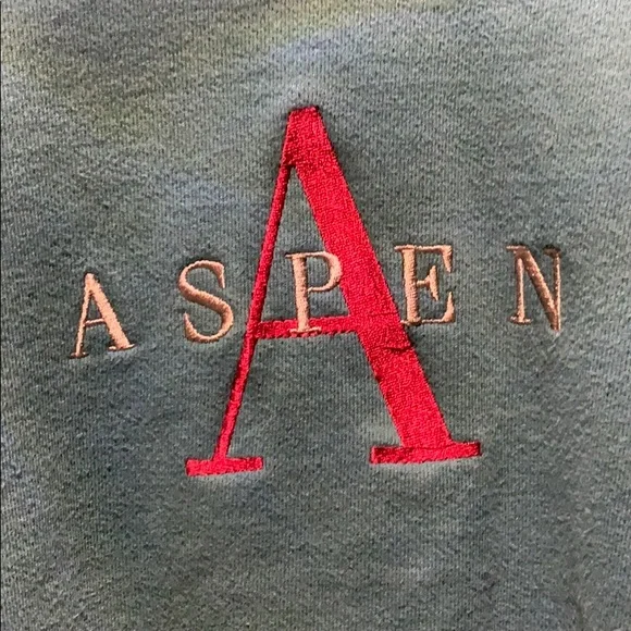 Vintage Aspen, Colorado sweatshirt - Picture 2 of 9